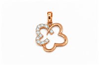 Charm Idee Preziose dal 1987 Woman in Rose Gold Zircone IP.CHK18R/3